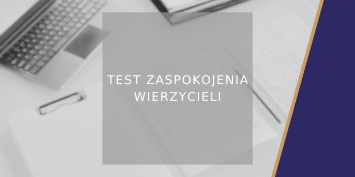 test-zaspokojenia-wierzycieli - Poradnik